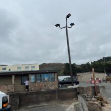 Parking Light Pole and LED Fixtures Retrofit in Pacifica, CA 0