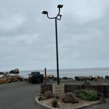 Parking Light Pole and LED Fixtures Retrofit in Pacifica, CA 2