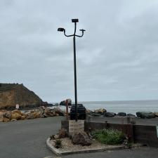 Parking Light Pole and LED Fixtures Retrofit in Pacifica, CA 3