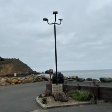 Parking Light Pole and LED Fixtures Retrofit in Pacifica, CA 4