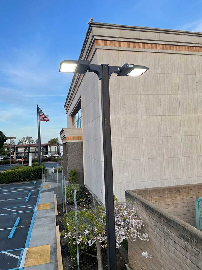 Parking lot lighting led retrofit san bruno ca